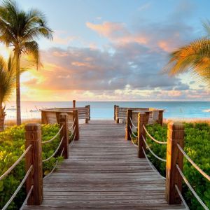 Coucher de Soleil Tropical