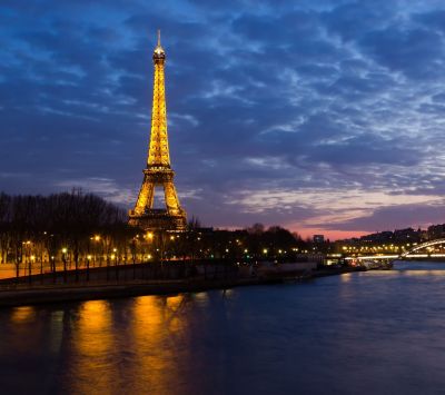 Tour Eiffel au Crépuscule