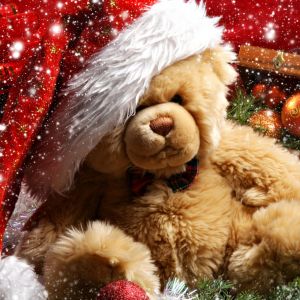 Ourson de Noël Mignon