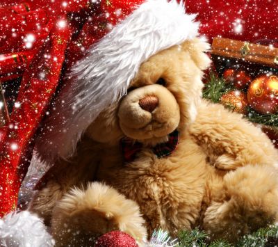 Ourson de Noël Mignon