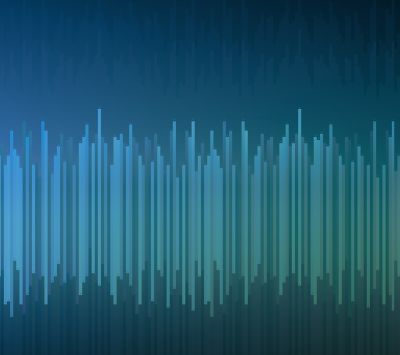 Design Abstrait des Ondes Sonores
