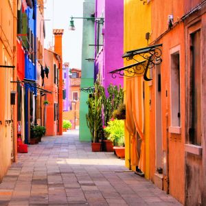 Ruelle Colorée de Burano