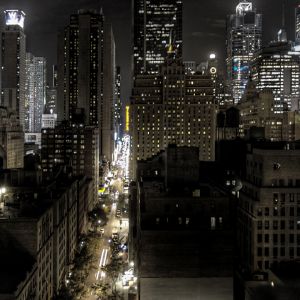 Panorama Nocturne de la Ville