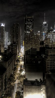 Panorama Nocturne de la Ville