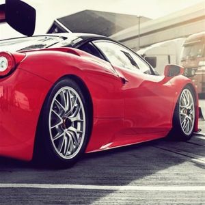 Voiture de Sport Rouge