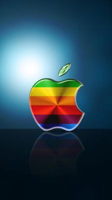 Logo Apple Coloré