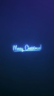 Fond Neon Joyeux Noël
