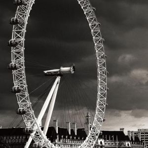 London Eye Noir et Blanc