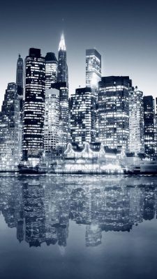 Reflet de la Skyline Urbaine