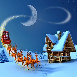 Traîneau du Père Noël