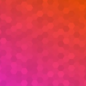 Motif Hexagonal Coloré