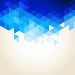 Motif Géométrique Bleu