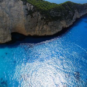 Vue Époustouflante de l'Océan Bleu