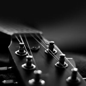 Détail de Tête de Guitare