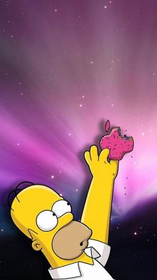 Homer Simpson avec Donut