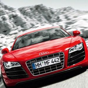 Voiture de Sport Audi R8 Rouge