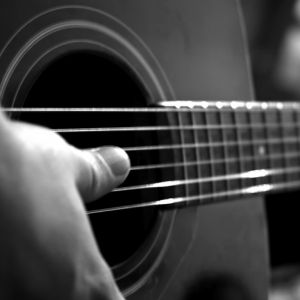 Main sur Guitare