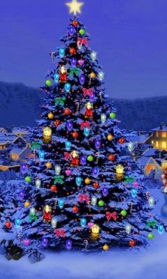 Arbre de Noël Coloré