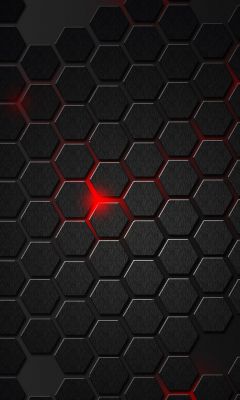 Fond de Motif Hexagonal
