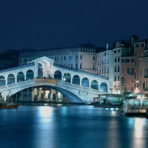 Pont du Rialto de Nuit