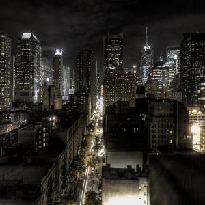 Skyline Nocturne de New York