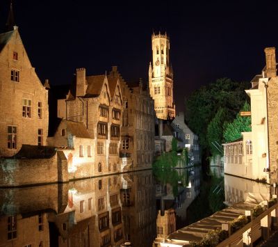 Reflet Nocturne de Bruges