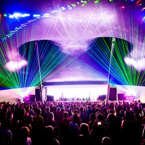 Lumières Vibrantes du Festival de Musique