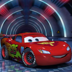 Lightning McQueen en Course