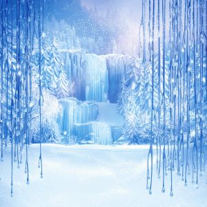 Cascade Gelée en Hiver