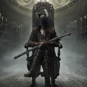 Personnage de Fantaisie Sombre sur le Trône