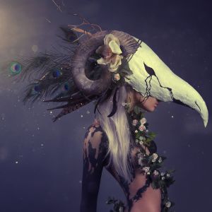 Art Fantastique avec Coiffe Unique