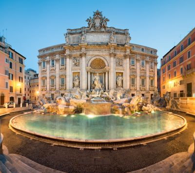 Fontaine de Trevi à Rome