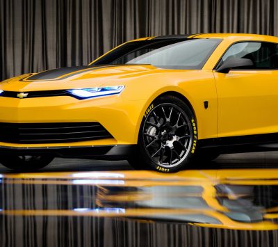Voiture de Sport Chevrolet Camaro Jaune