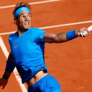 Rafael Nadal Action de Tennis