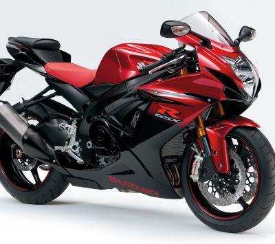 Suzuki GSX-R Moto Sportive Rouge