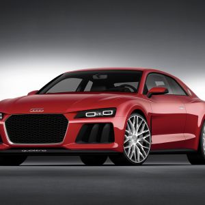 Voiture de Sport Audi Rouge