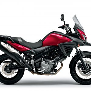 Moto Rouge Élégante