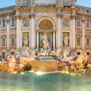 Fontaine de Trevi à Rome
