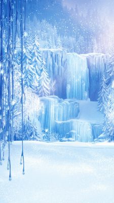 Cascade d'Hiver Enchantée