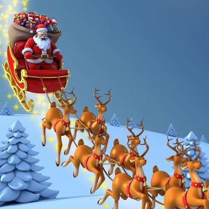 Traîneau du Père Noël