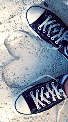 Lacets en forme de cœur
