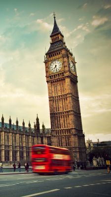 Big Ben et bus de Londres