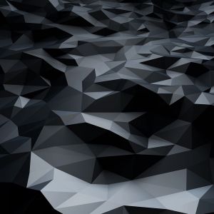 Motif Géométrique Noir et Gris