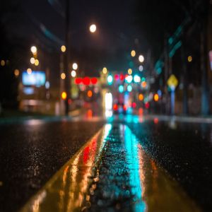 Rue Pluvieuse de Nuit